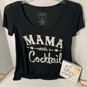 Color bear graphic shirt